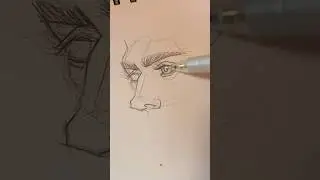 asmr edition :) #sketching #sketchwithme #prettyboy #eyes #drawingeyes #pencilasmr #asmrsounds