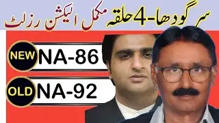 NA-86 Sargodha - V | Pakistan Election Results | Eden Garden Times