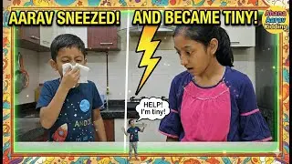 HELP! I SHRUNK TO 1 INCH! 🐜 Tiny Aarav Adventure