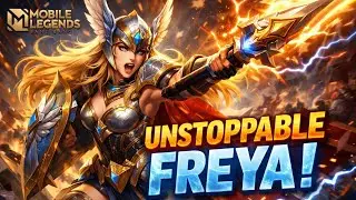 FREYA IN GOD MODE 💥 | Enemy Team Shocked