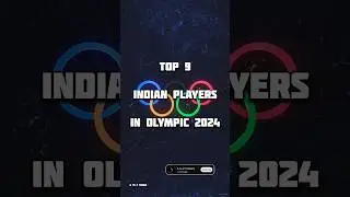 Top 9 Indian Players in Olympic 2024 #india #olympics #olympicplayers