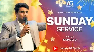 அவன் செய்வதெல்லாம் வாய்க்கும் | 🔴 Live Sunday Service| சங்கீதம் 1 | Ps. Immanuel S