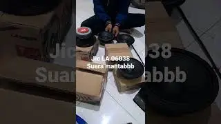cek speaker mid jic LA 06038 sebelum di bawah juragan nya!!!mantul boss