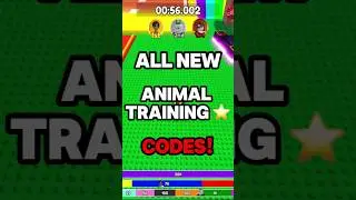 #Roblox Animal Training Codes (Release 2025)