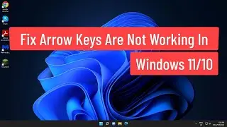 Исправление проблем с клавишами со стрелками в Windows 11/10