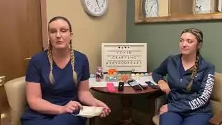How to make a face mask headband for our Wellstar teams