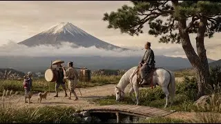 浮世絵は動き出す その14｜広重・国芳の名作10選を最新AIで実写映像化【美しき昔の日本】