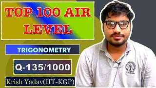 🔥 Ranker Level Trigonometry Question 135/1000  | IIT JEE Advanced | Toughest Problems Solved