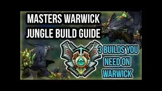 WARWICK JUNGLE SEASON 8 | DRAGON LV 4? INSANE DAMAGE?! | FREE WINS