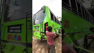 Bus Body Repair Service archana bodyworks perumbavoor Allapara #bus#shortvideo