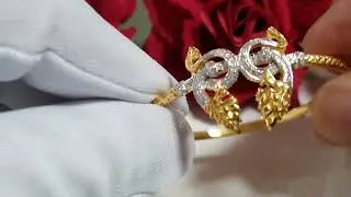 Luxury Unveiled: Natural Ruby, Blue Sapphire, Gold & Diamonds