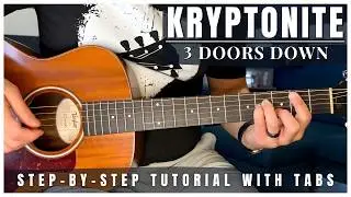 Kryptonite 3 Doors Down Guitar Lesson with Tabs