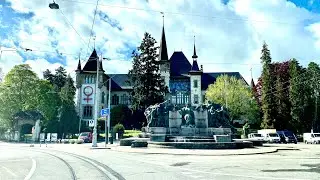Two hours of filming through Bern-presented in 12 minutes | Beautiful City | Switzerland 🚘🇨🇭