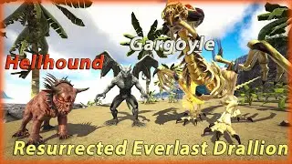 ARK:Monster Dragons #14 M&igrave;nh Triệu Hồi Resurrected Everlast Drallion, Hellhound V&agrave; Gargoyle-NSGaming