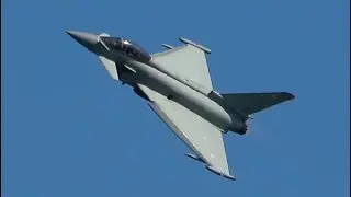Ostrava NATO Days 2023 RAF Eurofighter Typhoon FGR.4 Saturday Show FHD