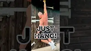 Dead hangs = grip + shoulders unlocked 🖐️ #DeadHang #Over40Fitness #GripStrength