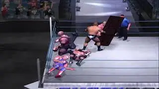 Hardcore Tornado 6-Man Tag WWE Smackdown Here Comes The Pain