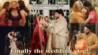 WEDDING VLOG | Mehendi, Sangeet, Wedding & Reception 🤍