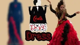 Making of Cruella De Vil Inspired Dress | DiyFashion Tv | Taba Enju