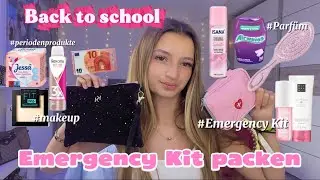 Emergency Kit packen 🆘 | Back to school 📚[Stefani Priscilla]