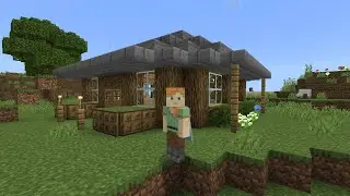 Minecraft - Islands Survival - Part 1 - Building House 1