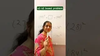 a2-b2 based problems #trendingshorts  #ytshort #ytshortsindia #youtubeshort #brain_math #viralshort