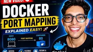 Docker Port Mapping Explained 🔥 | -p 8080:80 Explained with Real Example | Docker Tutorial #4