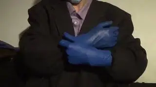 High risk latex gloves