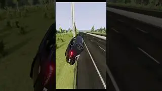 Audi RS6 Crash at 300km/hr Flashback in BeamNG Drive. #beamdrive