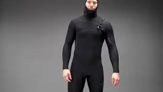 Xcel Comp X Hooded Wetsuit Detail Overview Review (UK)