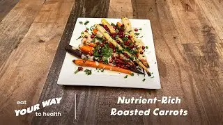 Rainbow Roasted Carrots With Maple Tahini Sauce (Nutrient-Dense)