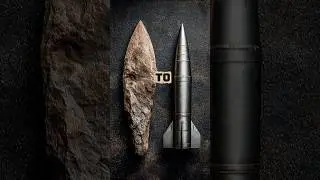 THE EVOLUTION OF WEAPONS From STONE Tools MODERN MISSILES ⚔️#shorts