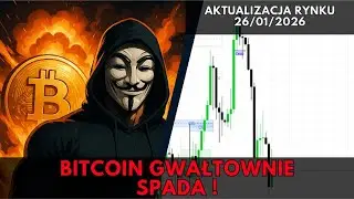 BTC | Aktualna sytuacja rynkowa &ndash; 26/01/2026 - Bitcoin gwaltownie spada w niedziele :)