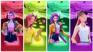 KPop Demon Hunters vs Squid Game vs Rose Bruno Mars Apt vs Jennie Solo vs Jisoo Flower and Blackpink
