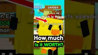 Chicken Zombie..How much Sheckles is it worth in ROBLOX GROW A GARDEN #roblox #shorts