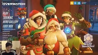 Winter Wonderland 2019 - 1st Weekly Challenge, New Skins & More! | Overwatch Live Stream