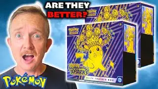 Pull Rates Revealed!! SURGING SPARKS ETBs!! Pokemon Pack Opening!!