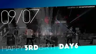 HAPPY 3RD BIRTHDAY, DAY6!