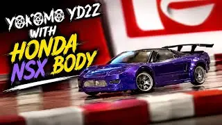 Solo Beginner Practice at Robinson's Galleria Rc Tracks | Yokomo YD2Z with Honda NSX Body #rccar