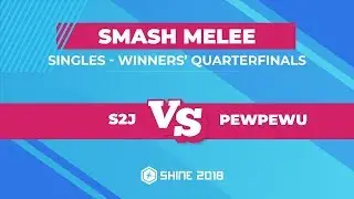 S2J vs PewPewU - Melee Singles: Winners' Quarterfinals - Shine 2018