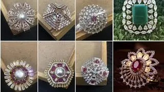 Latest Cocktail Ring Designs In Diamond// कॉकटेल अंगूठी के डिजाइन