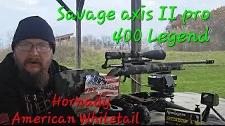 Новые патроны 400 Legend Hornady American Whitetail! Выгодны ли они? Недостаточны? Давайте выясним!