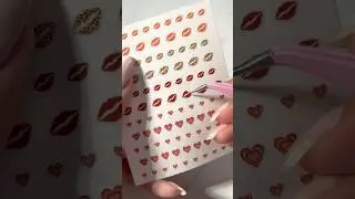 I💋a girl, and I liked it! HEAT OF THE MOMENT nail decal sheet 💅🏻🩷