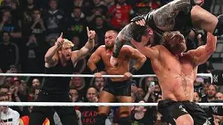 Brock Lesnar DESTROYS The Vision...Roman Reigns DRAWS...Austin Theory ATTACKER...Logan Paul ACCUSED