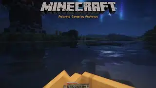 Moonlit Dockside &ndash; Minecraft Relaxing Gameplay Ambience (Ep28)