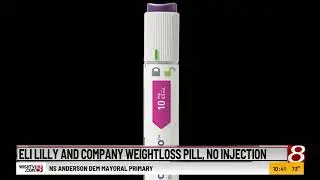 Eli Lilly and Company weightloss pill, no injection