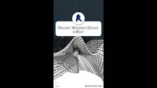 Organic walkway under a minute 😍 #shorts #revit