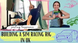 Building Our Sim Racing Rig | Indian Couple in UK | Life in England | VLOG 14