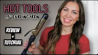 Плойка Hot Tools 1 1/2 дюйма | Обзор и тестирование профессиональной золотой плойки Hot Tools