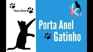 Porta Anel Gatinho - Passo a Passo